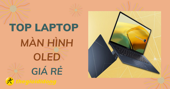 TOP 6 laptop màn hình OLED giá rẻ tốt nhất đáng mua 2022 tại TGDĐ