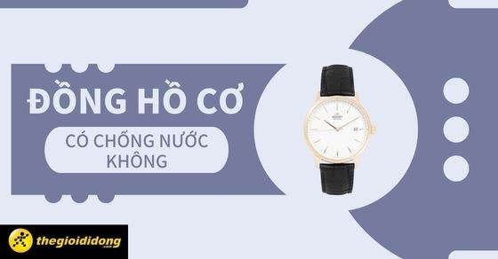 Đồng hồ cơ có chống nước không? TOP đồng hồ cơ chống nước cao