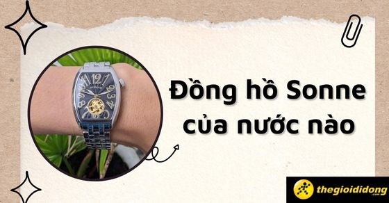 Đồng hồ Sonne của nước nào? Đặc điểm nổi bật và giá cả đồng hồ