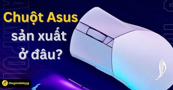 Chuột Asus sản xuất ở đâu? Dùng có tốt không? Có nên mua không?