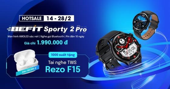 Đồng hồ thông minh BeFit Sporty 2 Pro có gì mới, có đáng để nâng cấp?