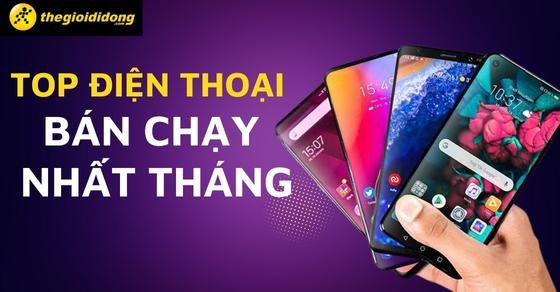 TOP 10 điện thoại bán chạy nhất tháng 08/2023 tại Thế Giới Di Động