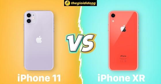 So sánh iPhone 11 và iPhone XR chi tiết về thông số, nên mua máy nào?