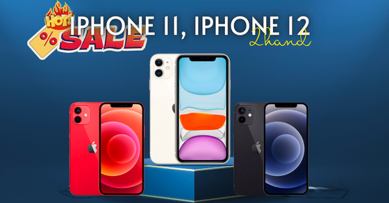 iPhone 11, iPhone 12 CŨ giá cực tốt chỉ từ 8.3 triệu, sắm ngay!!!