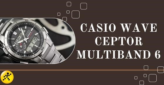 Casio wave 2024 ceptor multiband 6