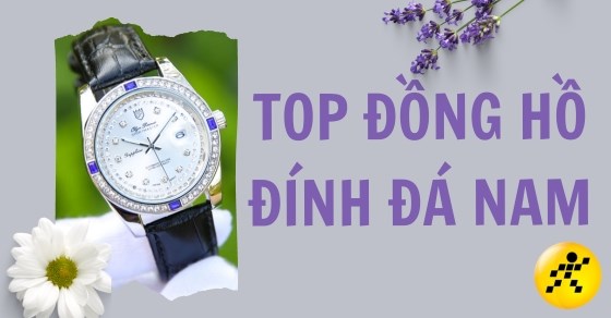 TOP 15 dòng đồng hồ đính đá nam sang trọng, nổi tiếng trên thị trường