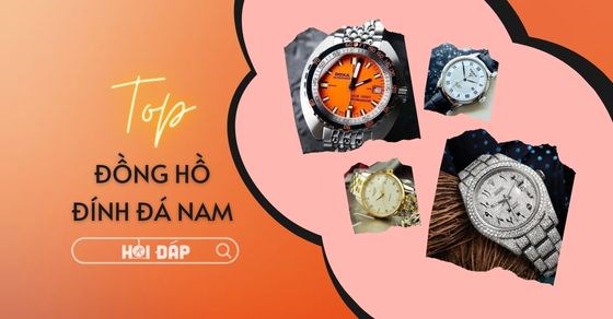 TOP 18 mẫu đồng hồ đính đá nam thời thượng, đình đám nhất hiện nay