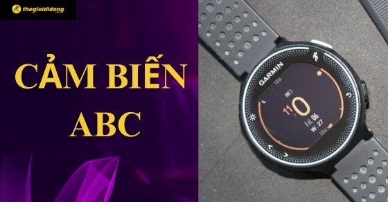 Cảm biến ABC là gì? Tìm hiểu cảm biến ABC trên đồng hồ Garmin