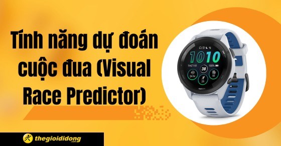 Tìm hiểu tính năng dự đoán cuộc đua trực quan (Visual Race Predictor)