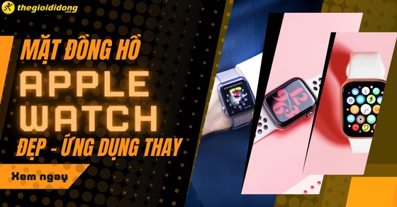31 mẫu mặt đồng hồ Apple Watch đẹp, ứng dụng thay ảnh xịn nhất