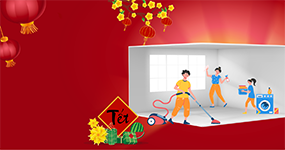 #dọn nhà đón Tết
