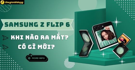Samsung Z Flip 6 ra mắt, những nâng cấp so với Flip 5