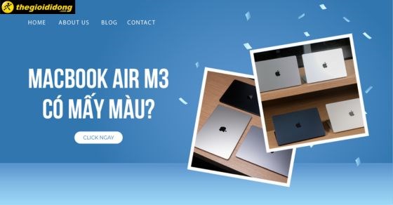 Macbook Air M3 có mấy màu, màu nào đẹp nhất, nên mua màu nào?