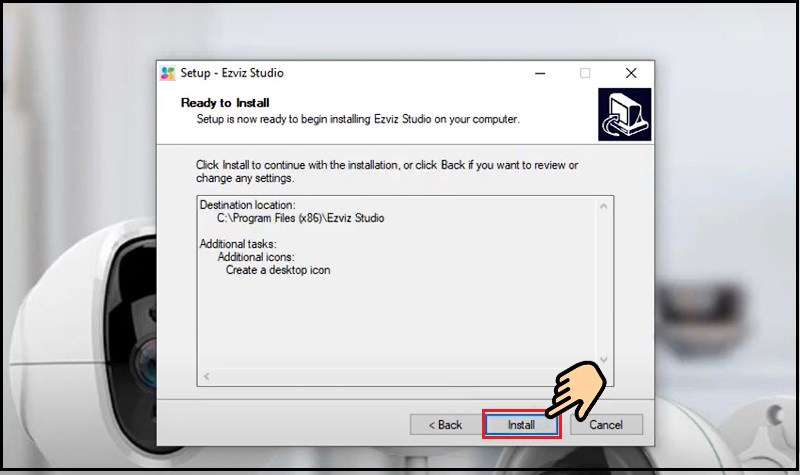Cách tải, cài đặt phần mềm EZVIZ xem camera trên máy tính, PC