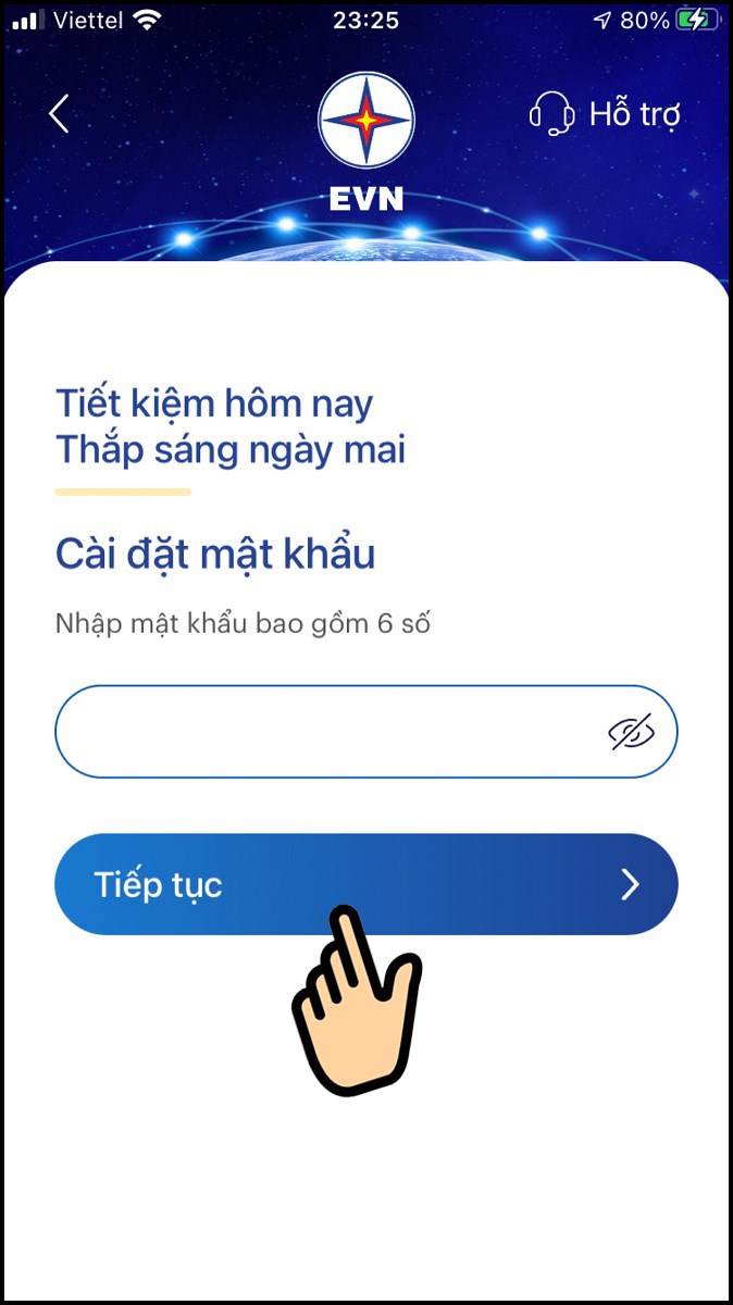 Nhập mật khẩu