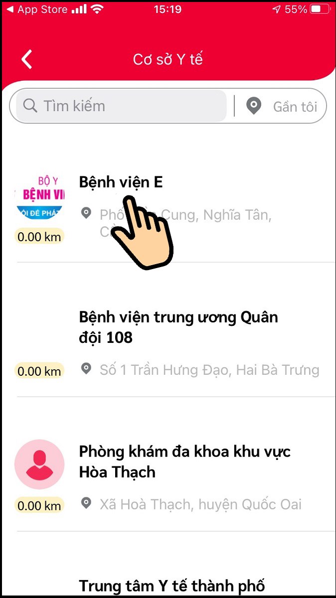 Chọn bệnh viện