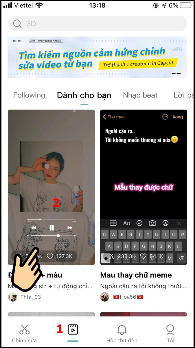 Cách Xoá Chữ Capcut Trên Video Đăng Tiktok