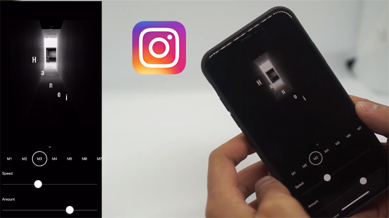C&aacute;ch tạo hiệu ứng chữ chạy tr&ecirc;n story Instagram cực chất