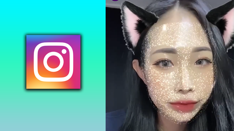 Cách tải filter sticker tai mèo trên Instagram