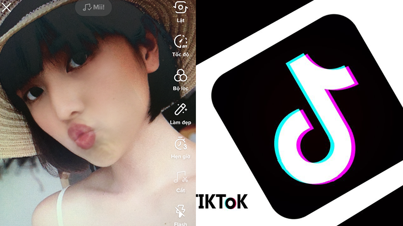 C&aacute;ch quay video filter chu mỏ tr&ecirc;n TikTok