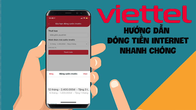 2 Cách thanh toán cước internet Viettel đơn giản, nhanh chóng