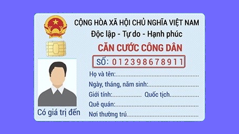 Hướng dẫn thủ tục cấp thẻ CCCD gắn chip mới nhất