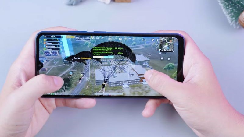 Xiaomi Redmi 12C khi trải nghiệm PUBG Mobile