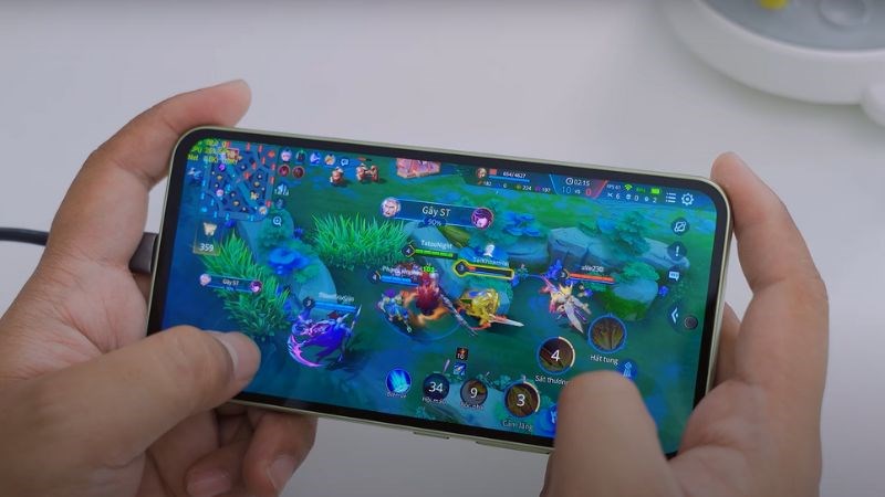 Test game Liên Quân Mobile trên Galaxy A54