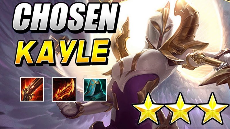 Kayle Tinh Anh 3 Sao full đồ - một con quái vật thực sự