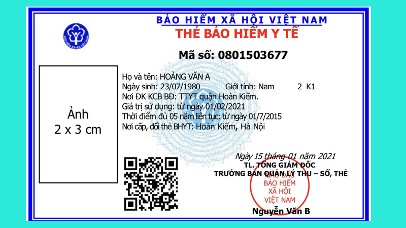 Thẻ BHYT mới 