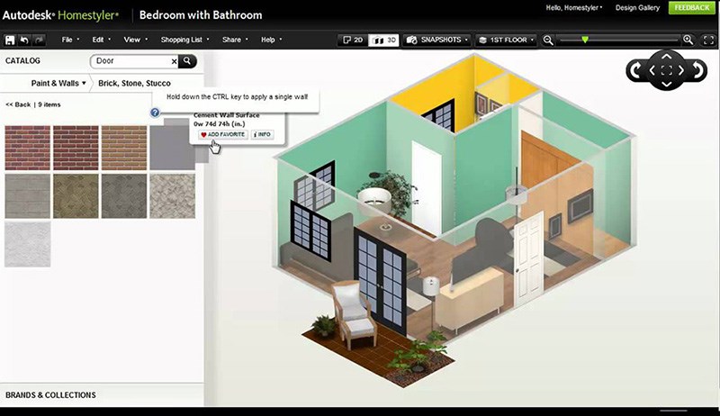 Autodesk Homestyler