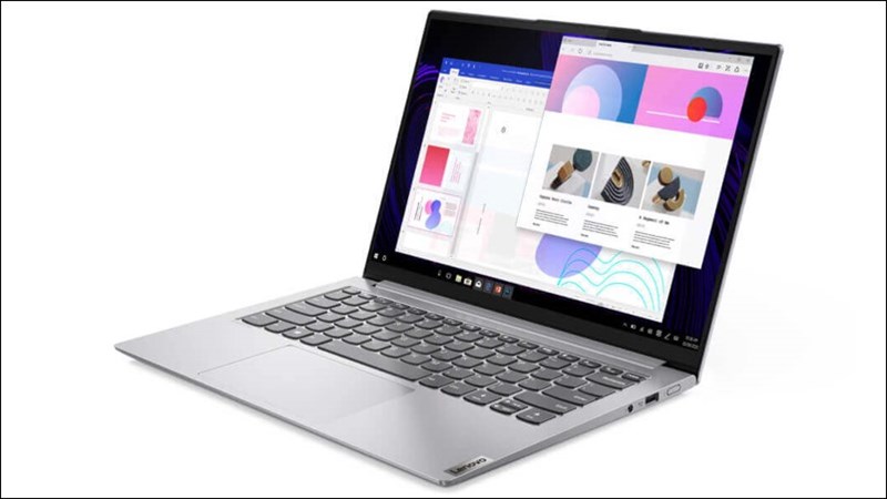 tt Lenovo Yoga Slim 7 Pro với vẻ ngoài mỏng nhẹ, sang trọng