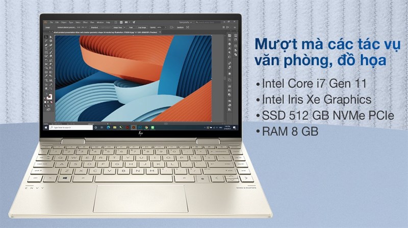 Thao t&aacute;c mượt m&agrave; nhờ cấu h&igrave;nh mạnh mẽ