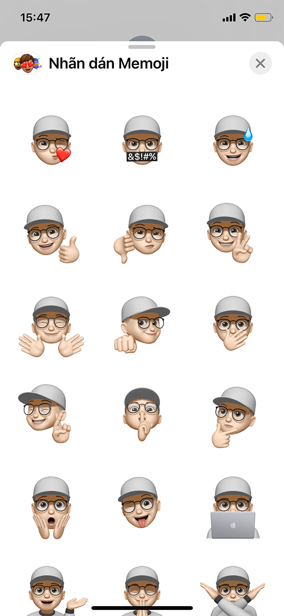 iOS 14 Lets Your Memoji Wear Surgical Masks & Cloth Face Coverings of Any  Color « iOS & iPhone :: Gadget Hacks