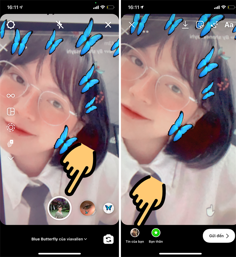 chụp h&igrave;nh hoặc quay video