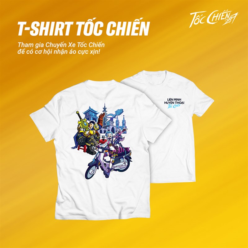 Phần qu&agrave; &aacute;o thun Li&ecirc;n Minh Tốc Chiến