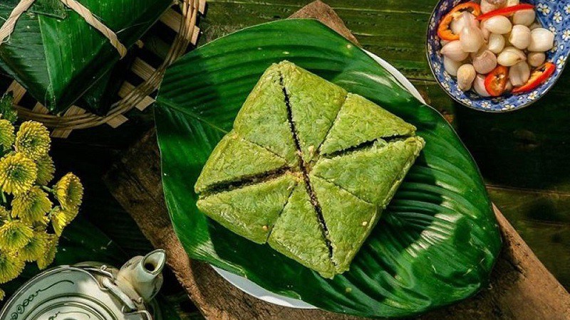 Bánh chưng xanh tươi