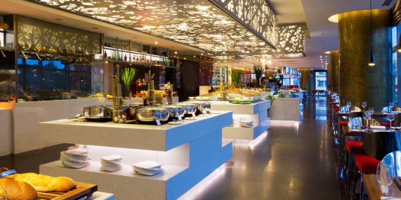 Không gian sang trọng tại Food Connexion