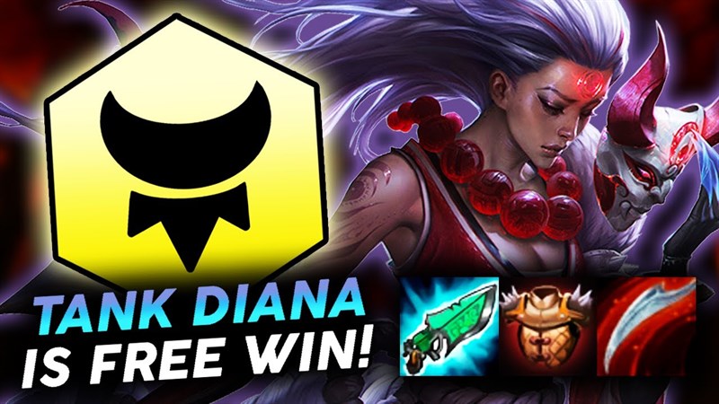 Diana lên đồ theo lối chơi chống chịu