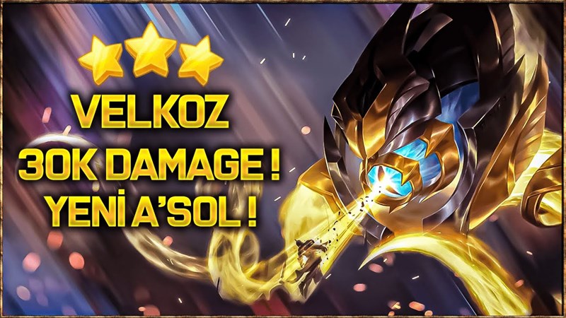 Vel'Koz sở hữu những cú xoáy với lượng sát thương khổng lồ