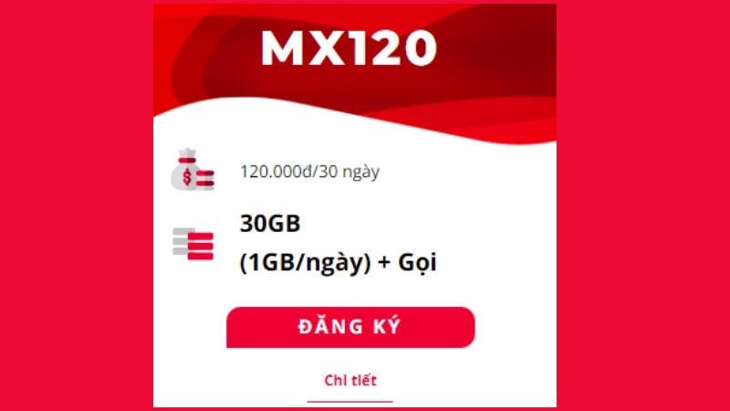 Gói Viettel MXH120