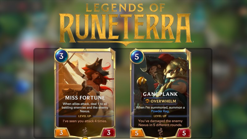 Miss Fortune v&agrave; Gangplank