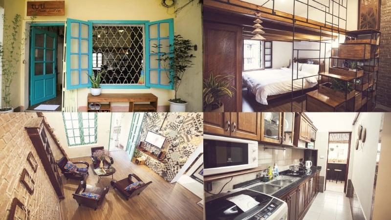 Không gian Tuti Homestay
