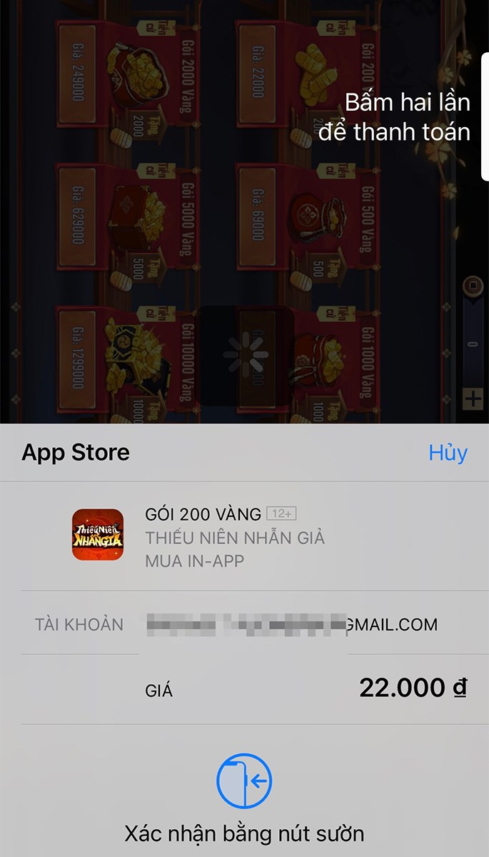 X&aacute;c nhận thanh to&aacute;n