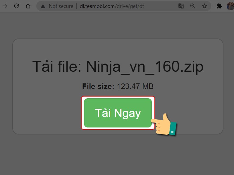 Tải tệp tin download đặt