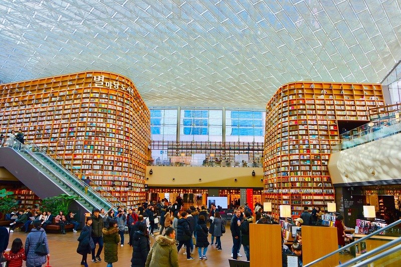Nhà sách cực lớn tại COEX MALL