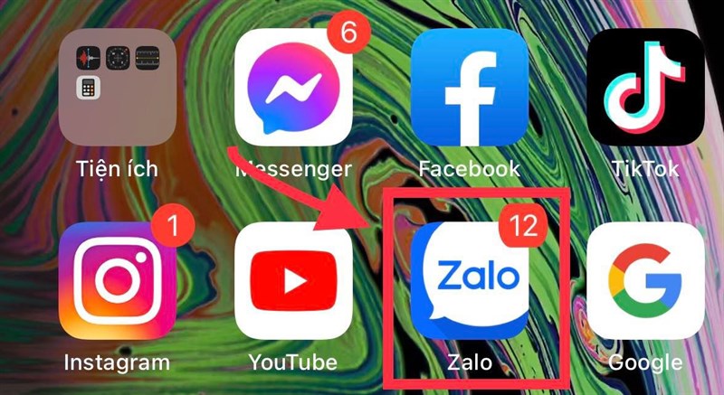 Vào ứng dụng Zalo Vào ứng dụng Zalo