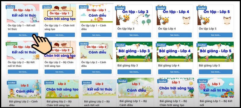 Chọn b&agrave;i tập &ocirc;n tập