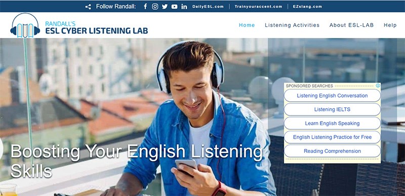 Trang web chuyên về kĩ năng nghe