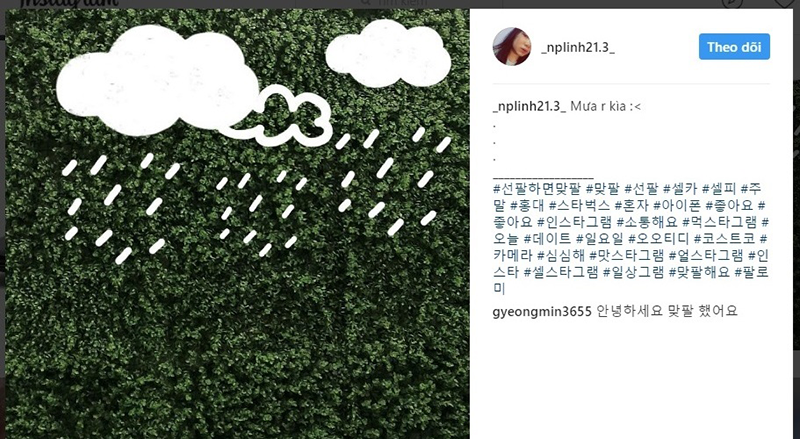 hashtag instagram tiếng hàn Hashtag Instagram tiếng Hàn